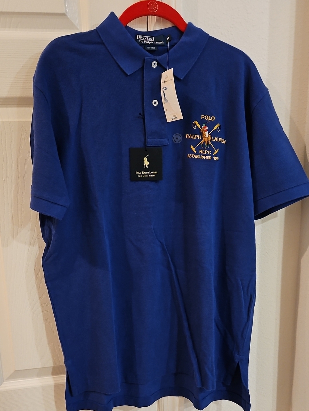 Polo by Ralph Lauren Men’s Blue Polo Shirt